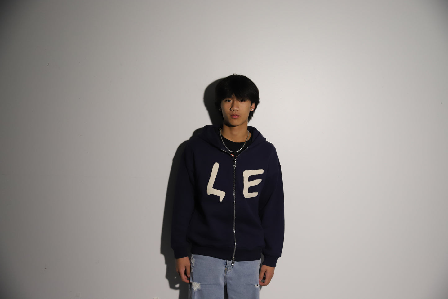 Navy LE Zip Up