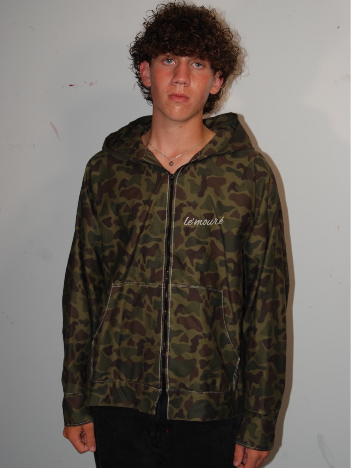 Camo Zip Up
